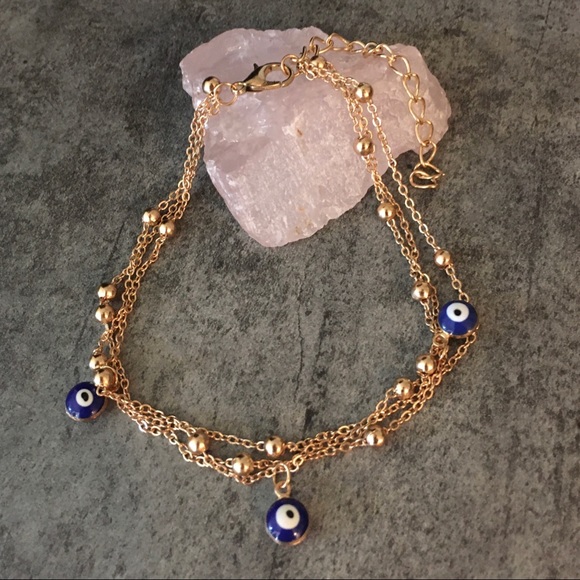 Evil Eye Anklet - Picture 5 of 5